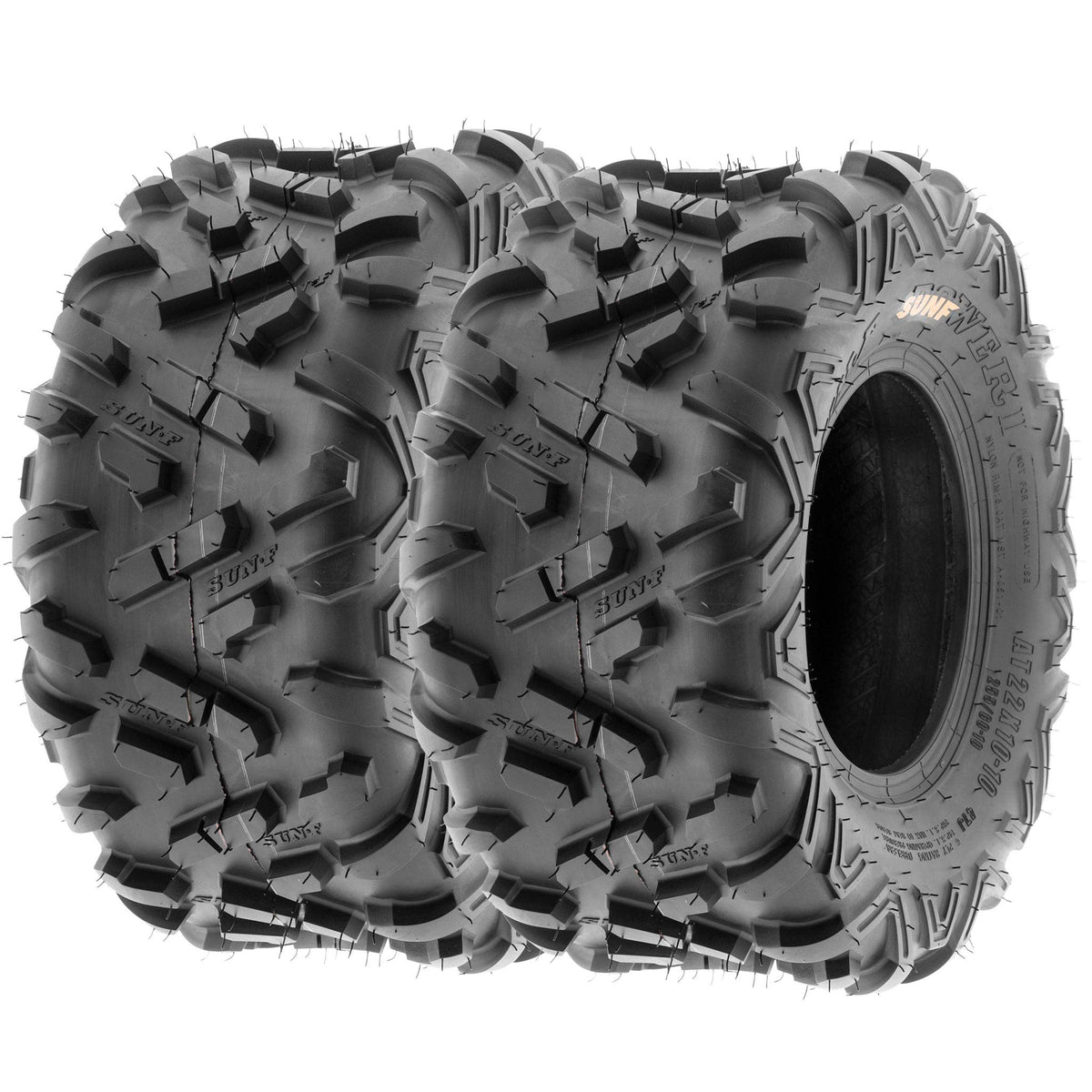 Set of 4 All-Terrain Off Road Tires 19x7-8 18x9.5-8 6 PR B308697