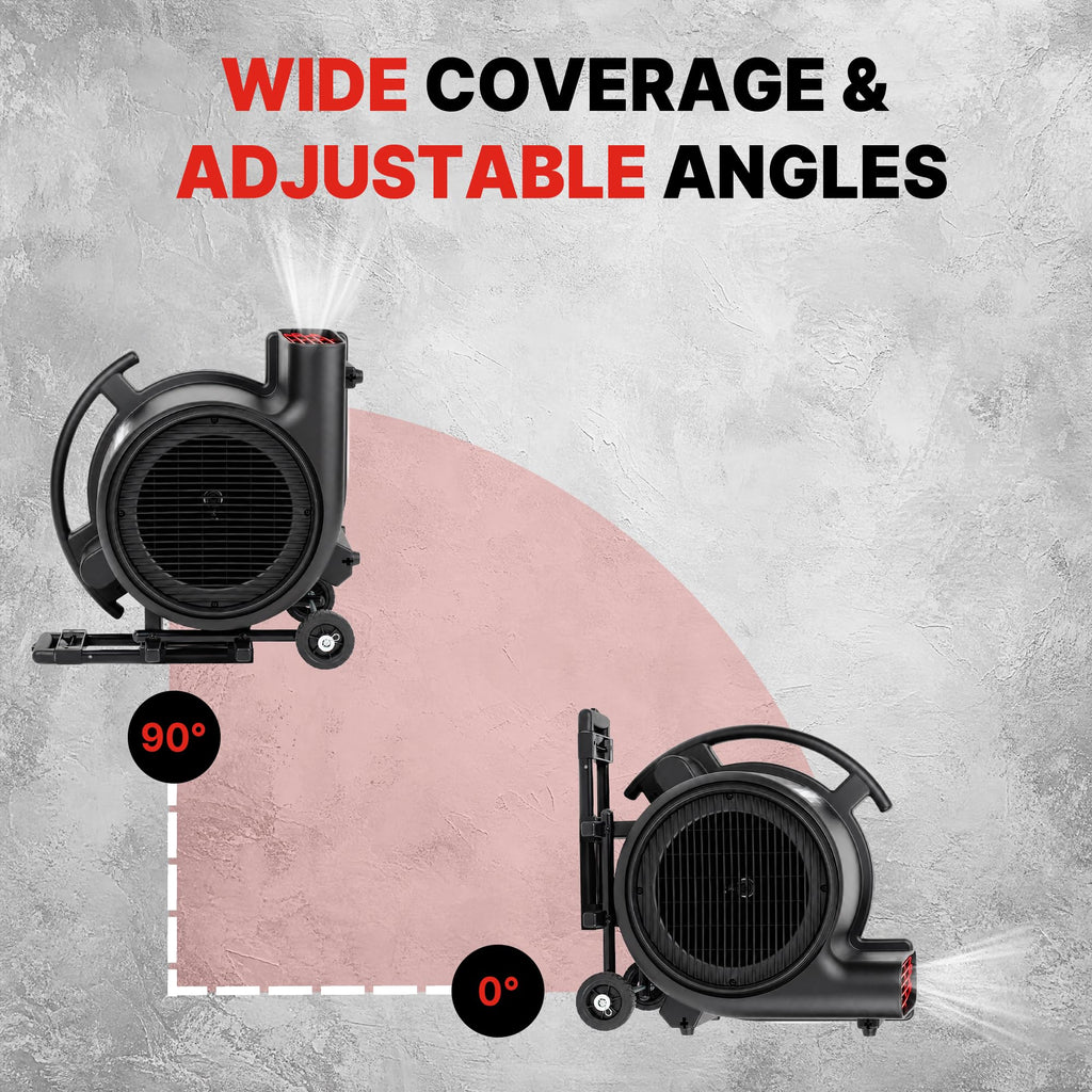 1800 CFM 3-Speed Floor Fan L4534