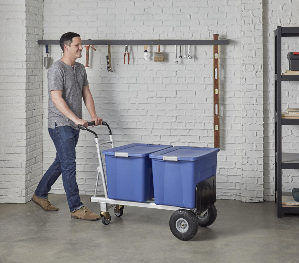 3-in-1 Folding Hand Truck Cart with Flat-Free Wheels A899248