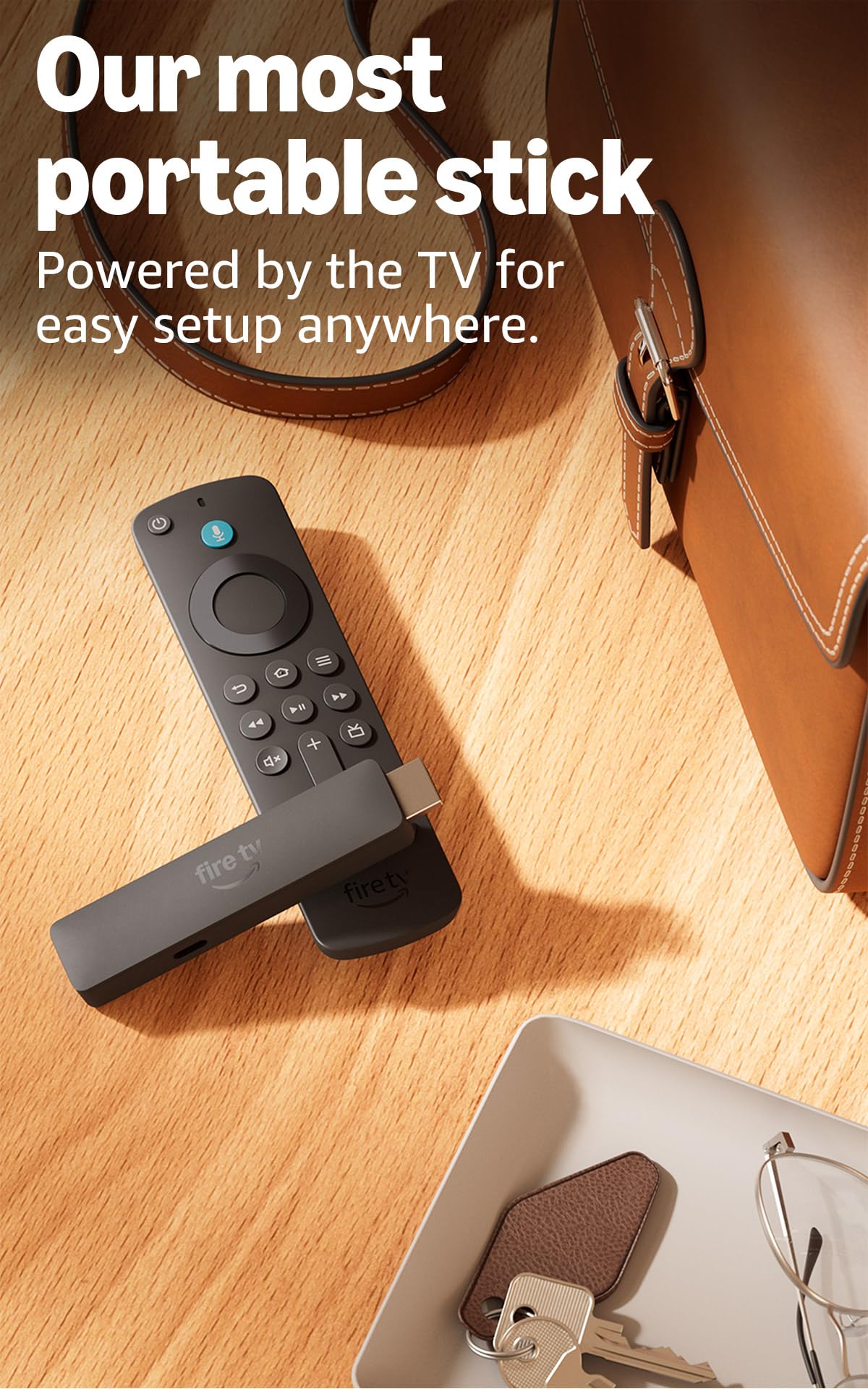 Fire TV Stick HD with USB-C Power Cable E437334