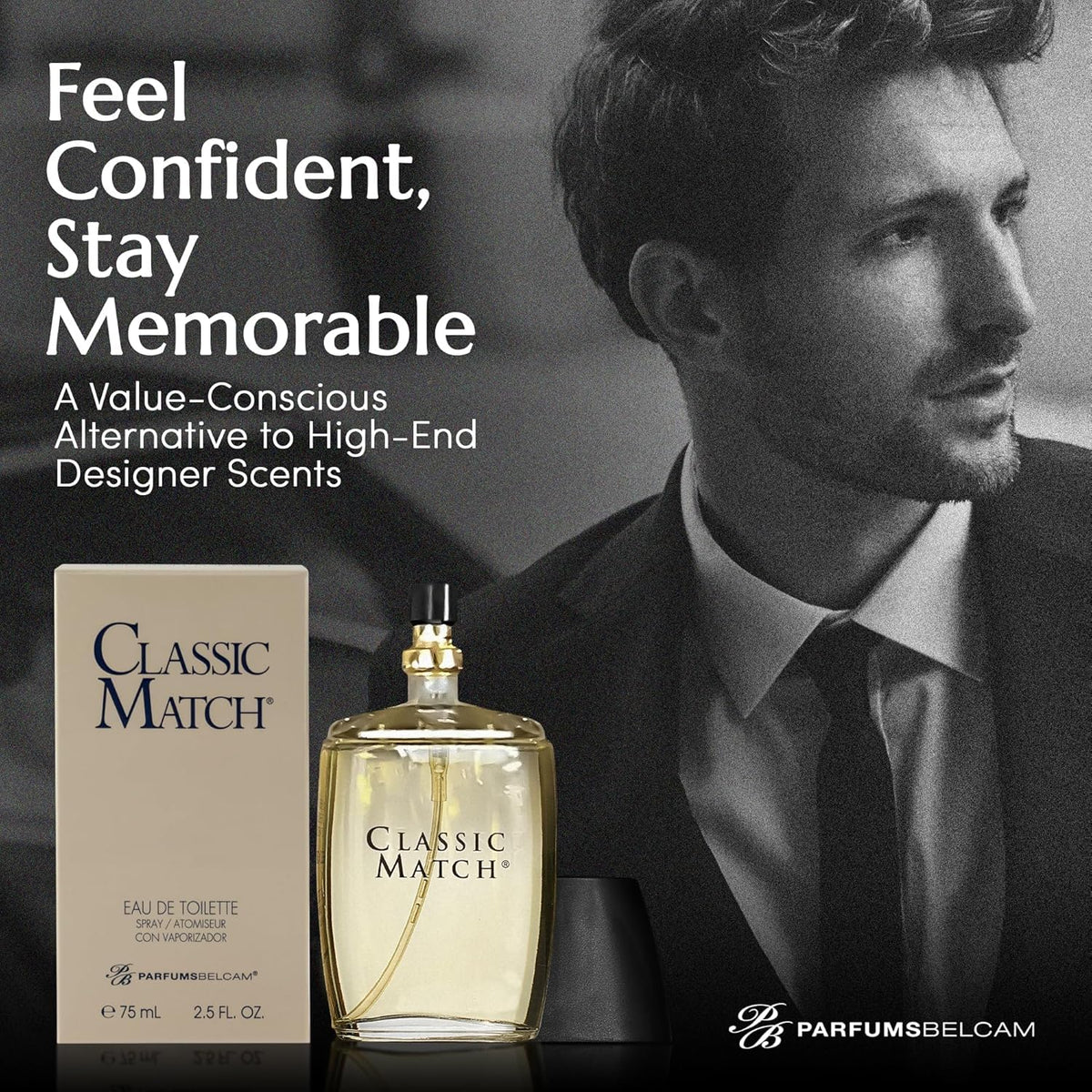 Eau de Toilette Spray for Men 2.5 Fl Oz M925460