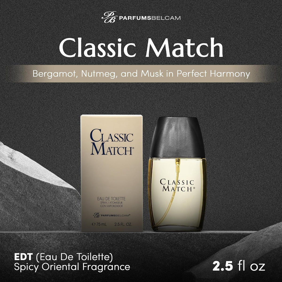 Eau de Toilette Spray for Men 2.5 Fl Oz M925460