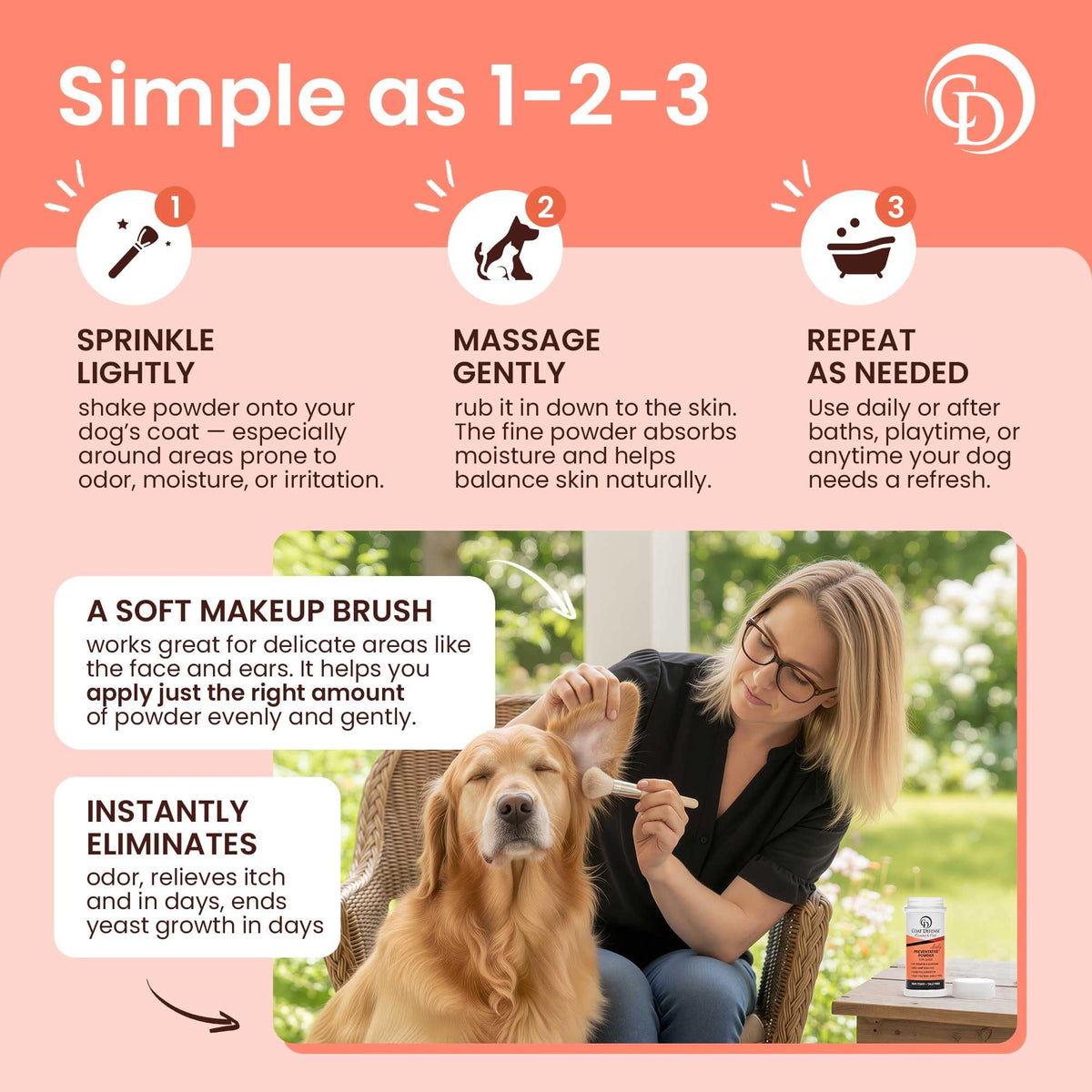 9oz Waterless Dog Shampoo & Pet Deodorizer U903