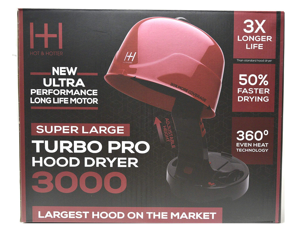 Large Ceramic Ionic Hood Hair Dryer with Adjustable Height T165